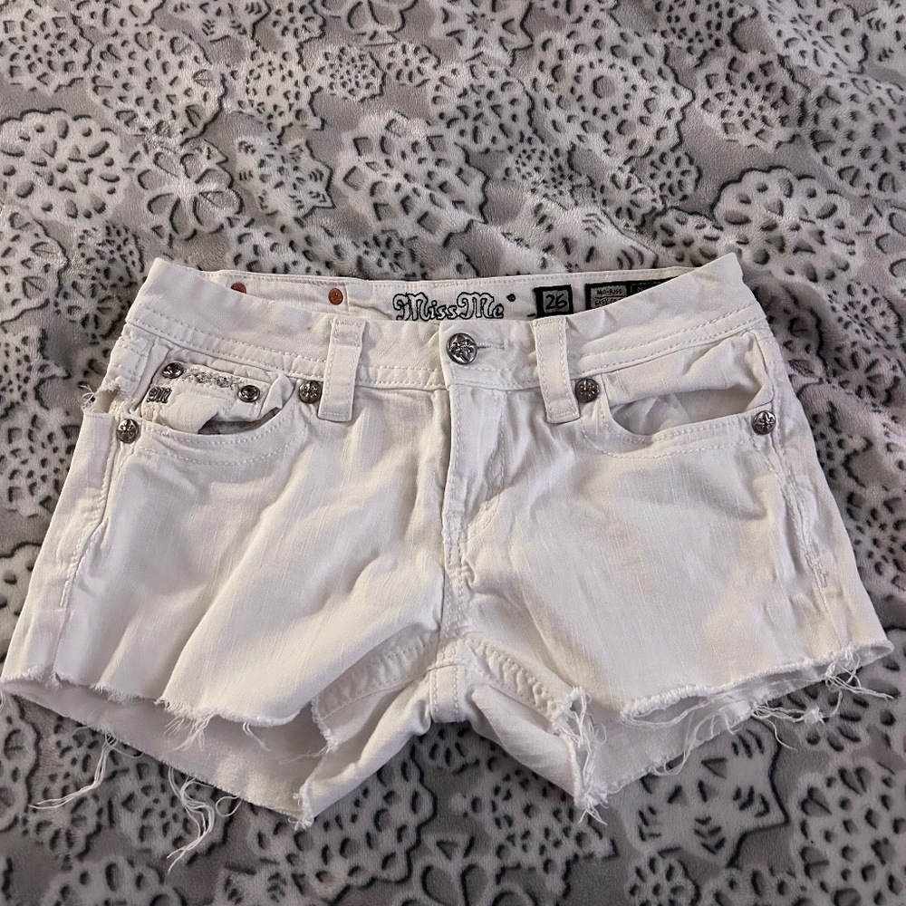 Miss Me Y2K Jean Shorts